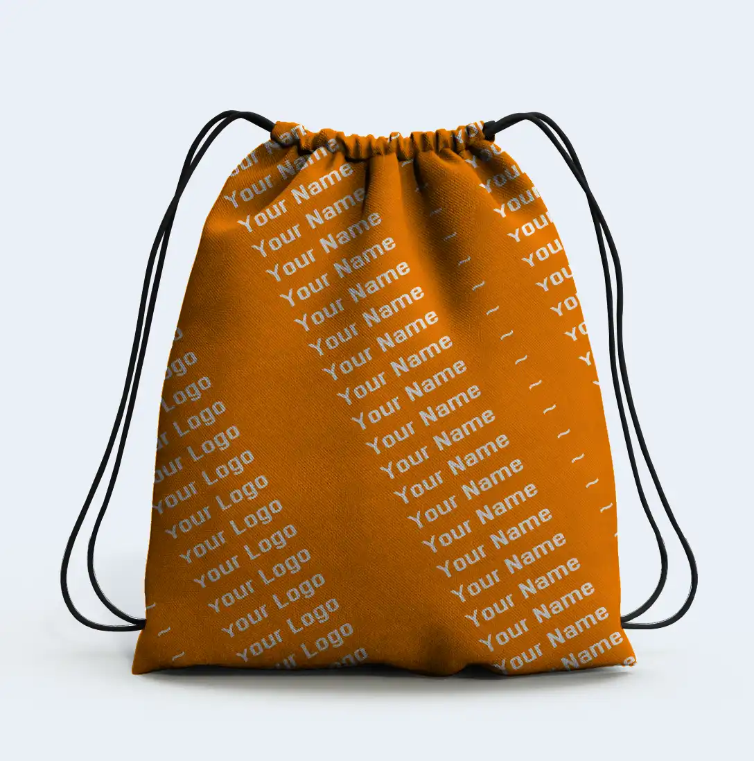 Customised Polyester Drawstring Bag - Image 3