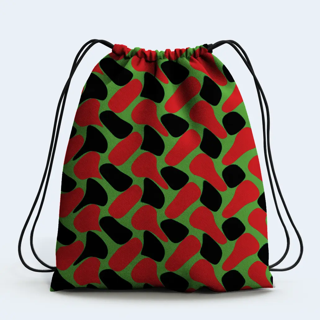 Multiuse Two String Cotton Drawstring Bag