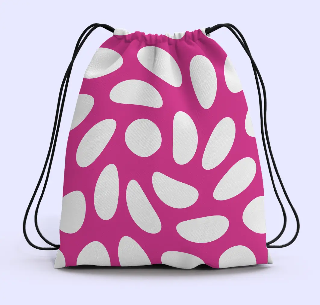 Pink Color Stylish Slick Backpack Bag