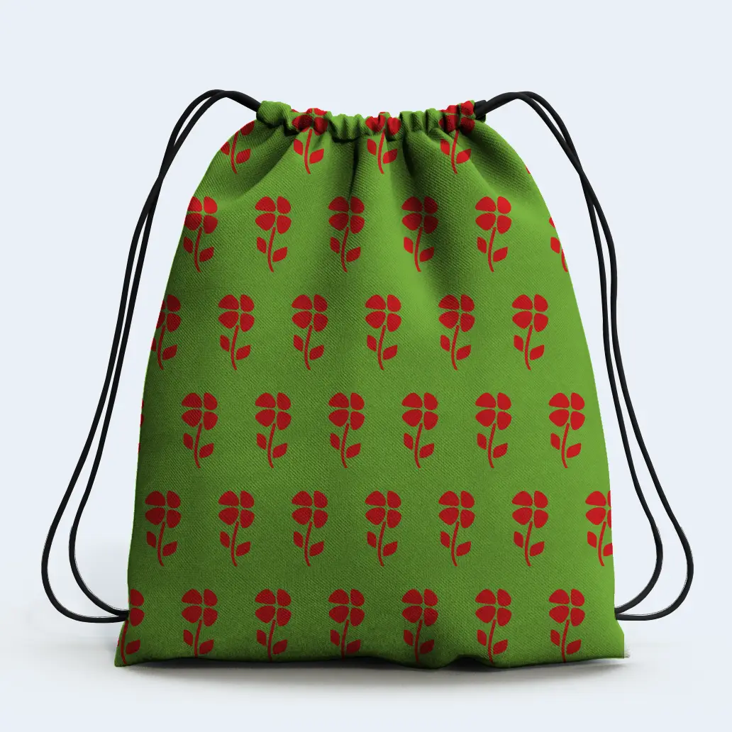 Floral Print Beautiful Back Bag