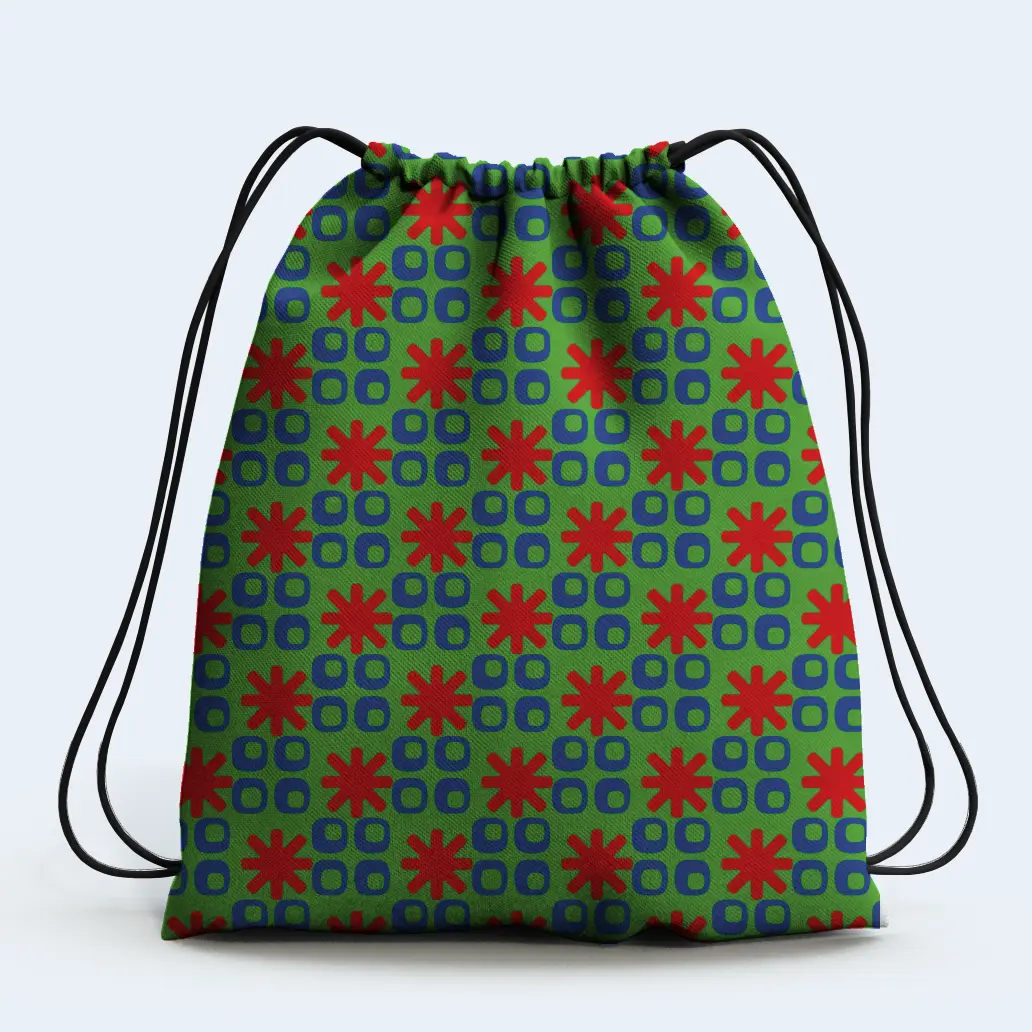 Simple Basic Feminine Design Drawstring Bag
