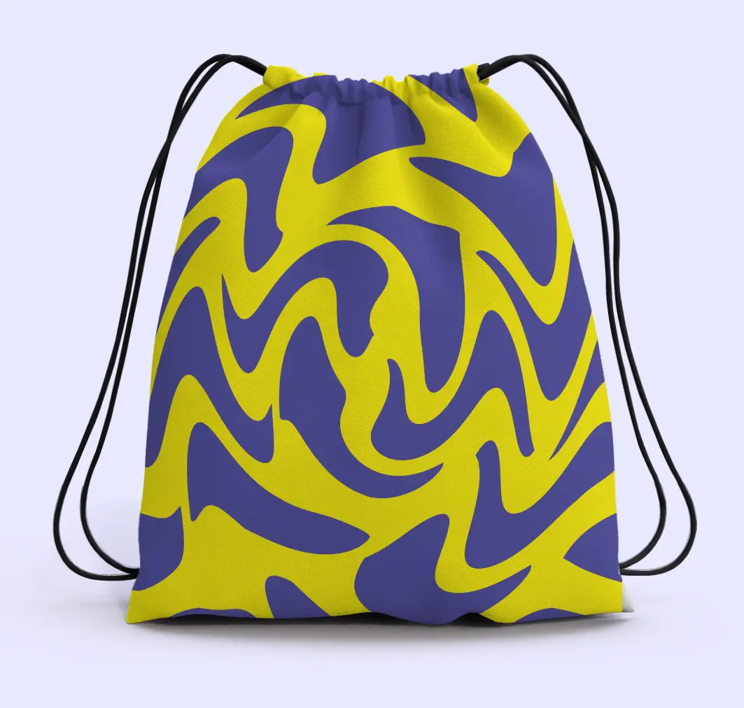 Creative Collegian Fashion Drawstring Bag