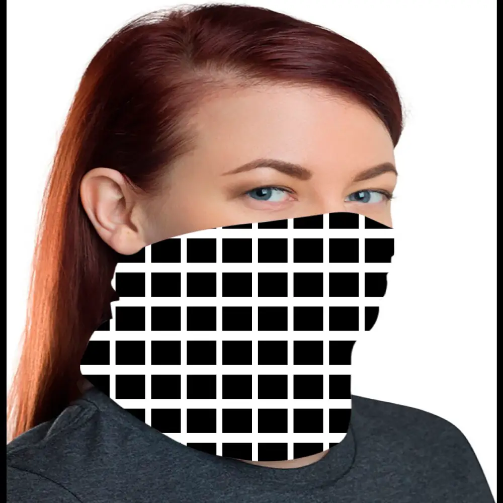 Chex Style Face Bandana Mask - Image 2