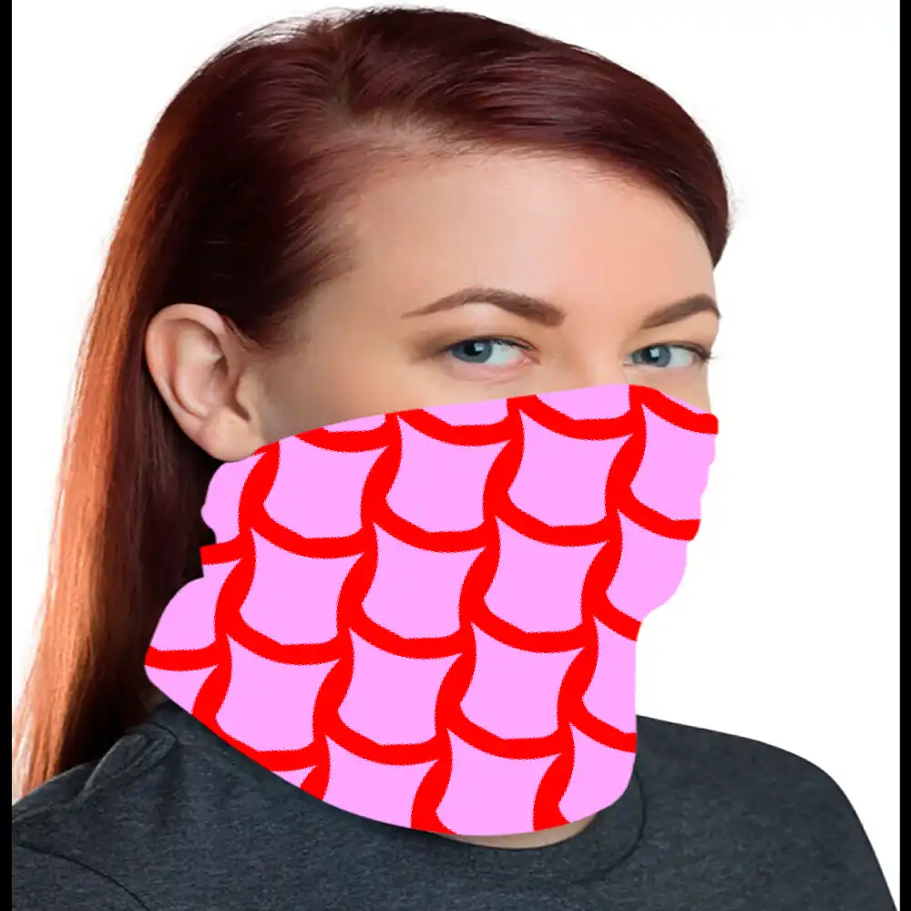 Bamboos Print Face Bandana Mask - Image 3