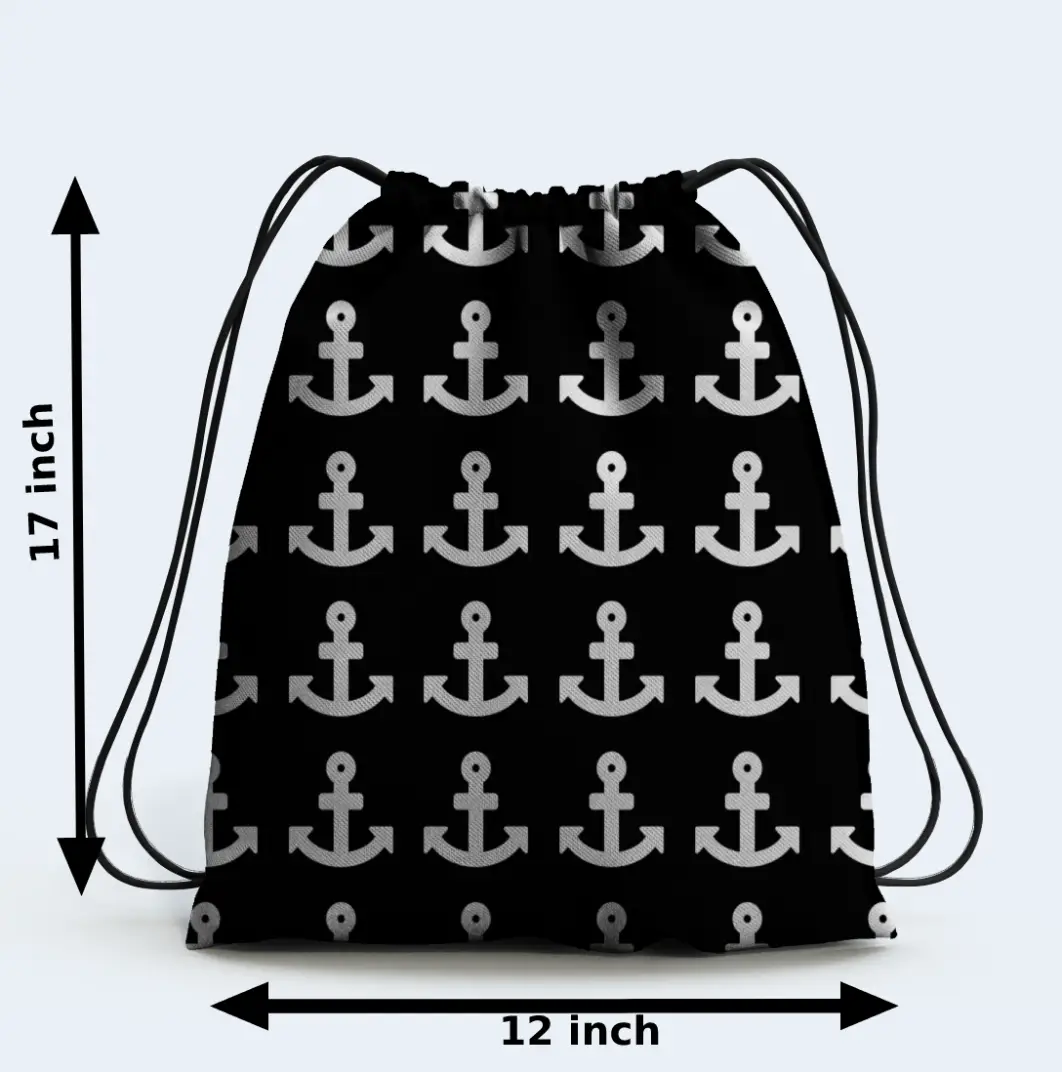 Jack Multiuse Polyester Drawstring Bag - Image 2