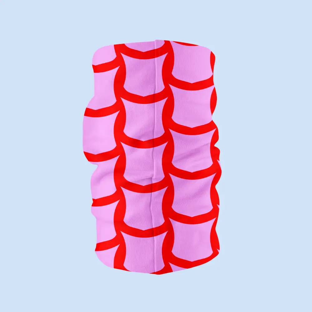 Bamboos Print Face Bandana Mask - Image 2