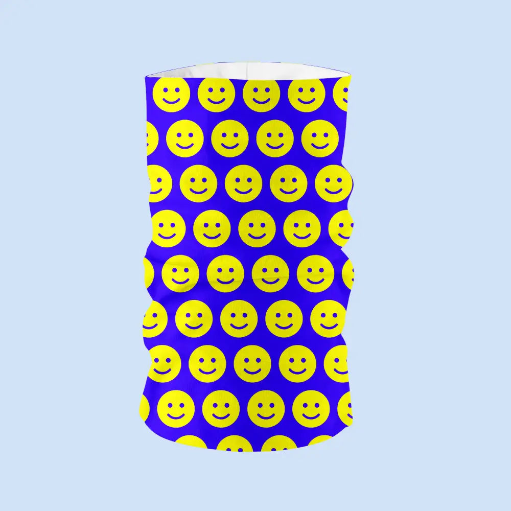 Smiley Face Bandana Mask - Image 3