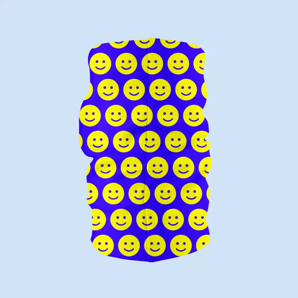 Smiley Face Bandana Mask - Image 4