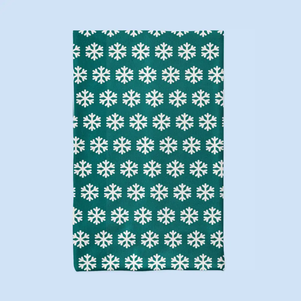 Snowflakes Face Bandana Mask - Image 2