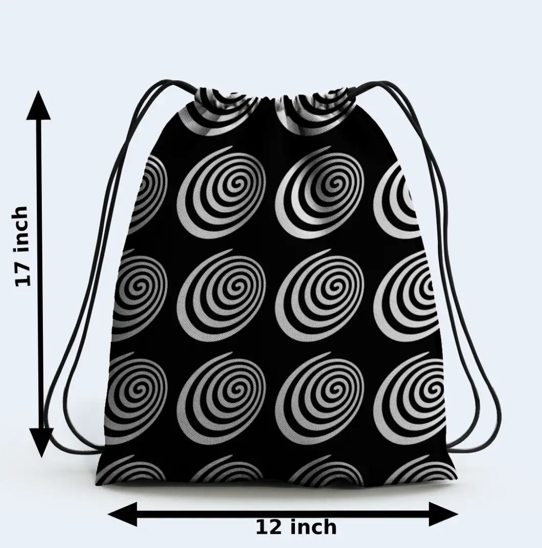 Spiral Slick Drawstring Bag - Image 2