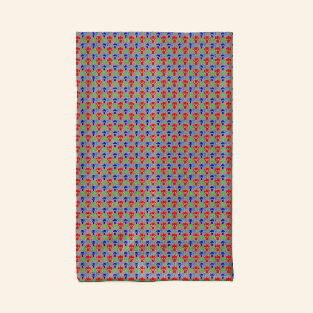 Air Ballons Print Bandana, Neck Gaiter Mask - Image 2