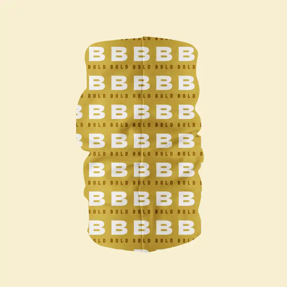 Be Bold Bandana Neck Gaiter - Image 2