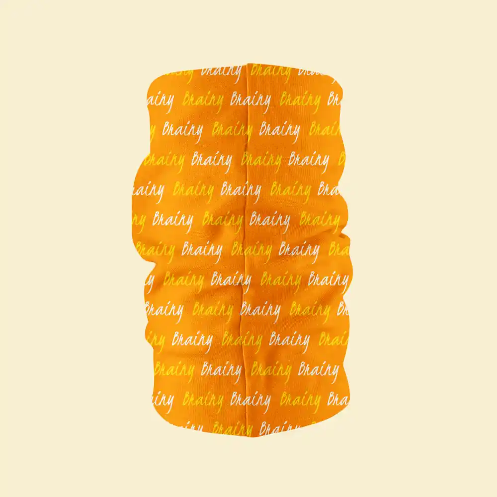 Brainy Bandana Neck Gaiter - Image 3