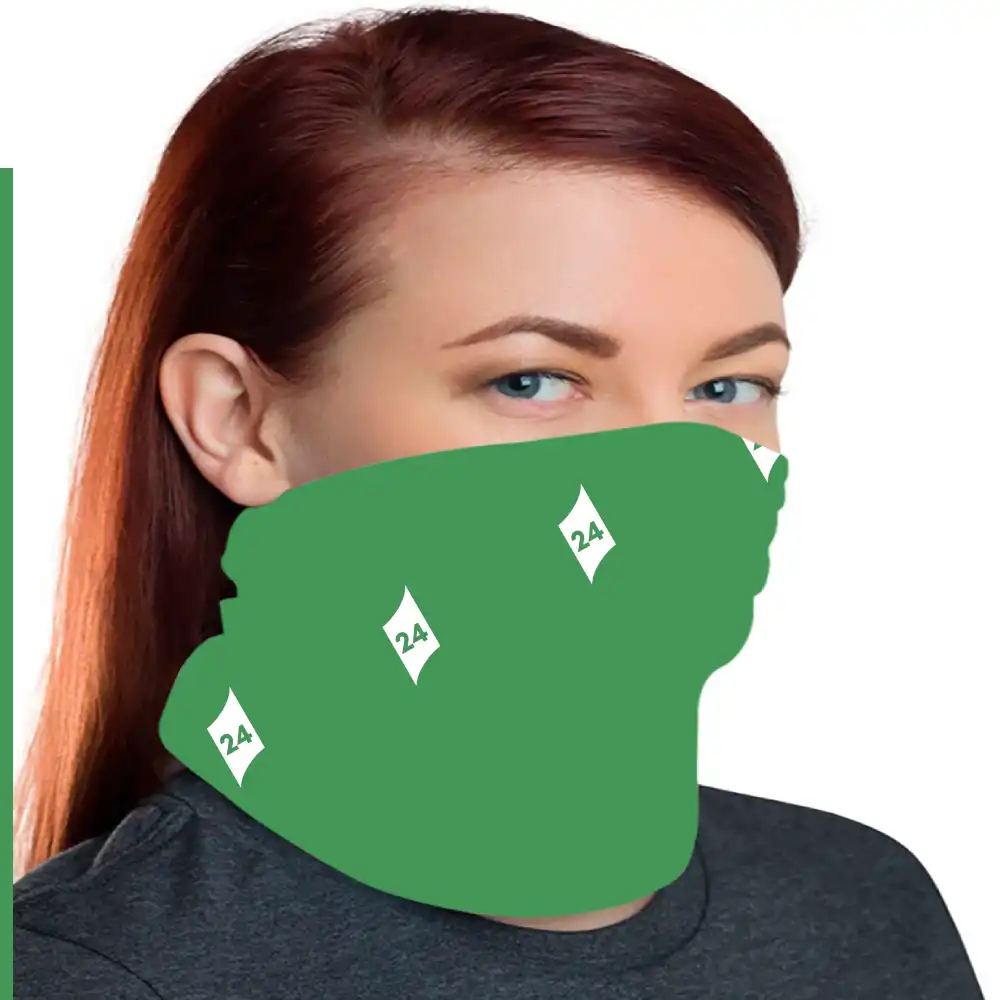 Military Green Color Bandana Neck Gaiter - Image 2