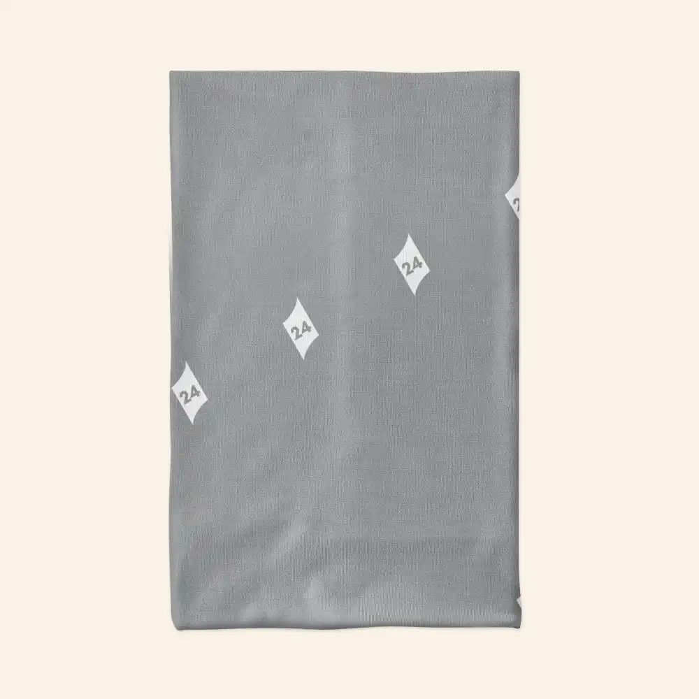 Grey Color Bandana Neck Gaiter