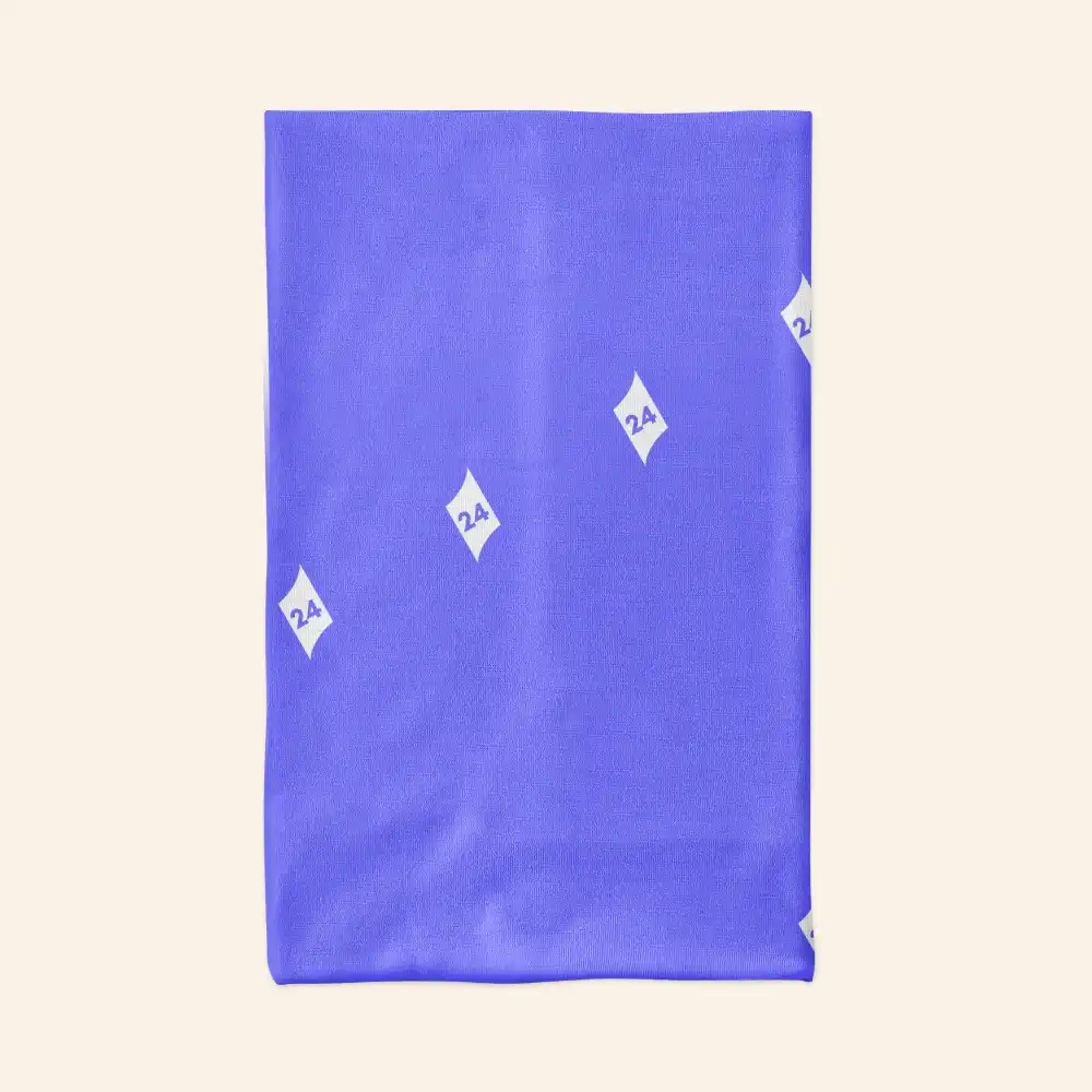 Plain Lavendar Bandana Neck Gaiter