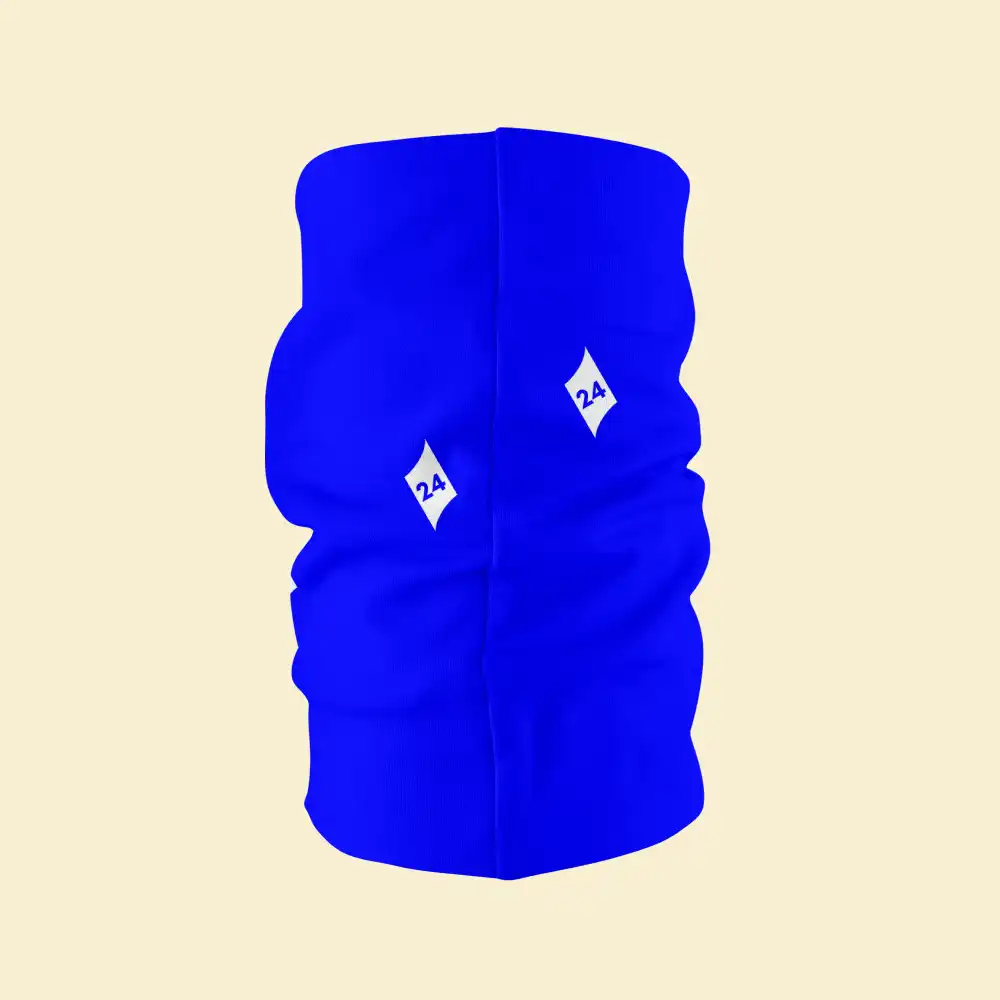 Navy Color Bandana Neck Gaiter