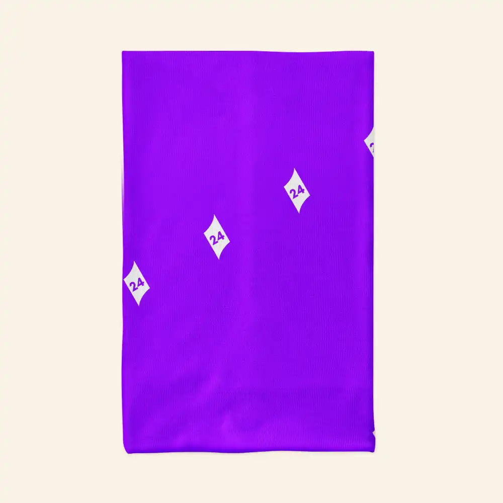 Purple Color Bandana Neck Gaiter