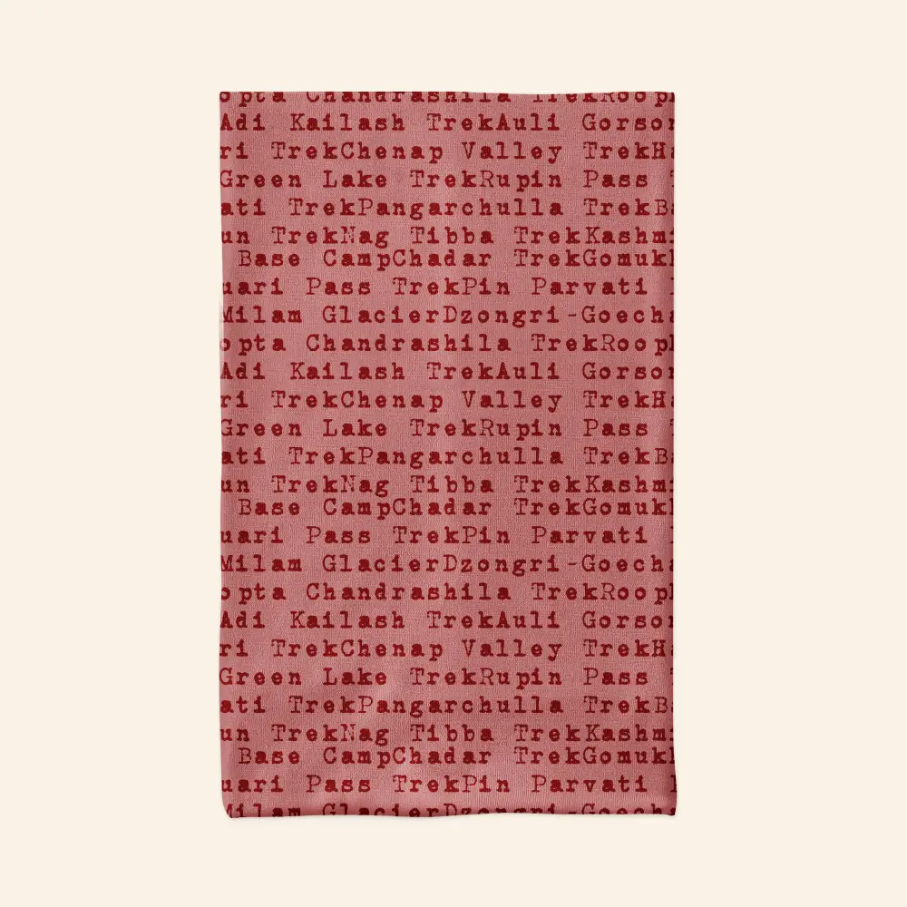 Trek Destinations Bandana, Neck Gaiter Mask