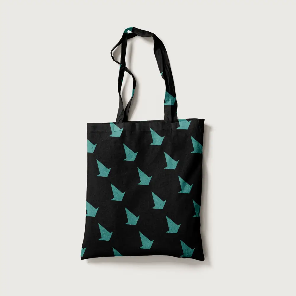 Arrows Canvas Fabric Tote Bag