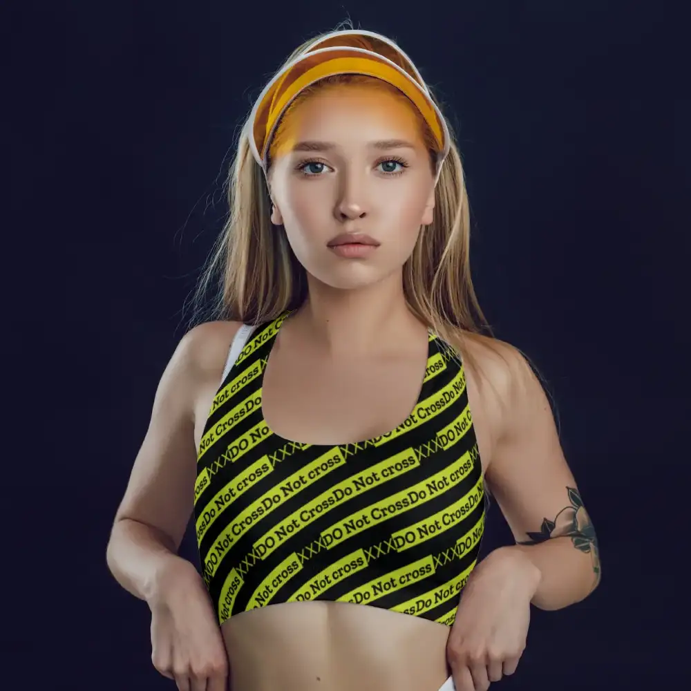 Don’t Cross Regular Fit Sports Bra