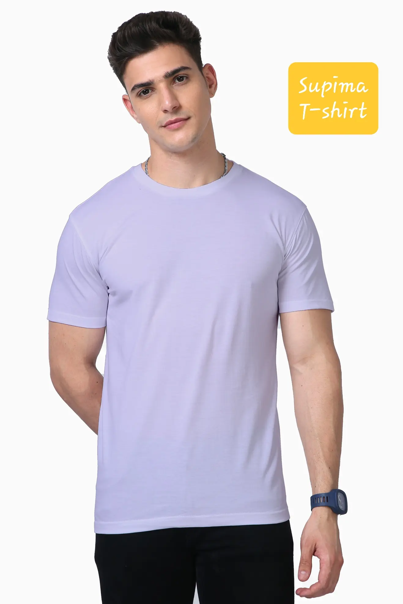 Unisex Supima T-shirt Lavender