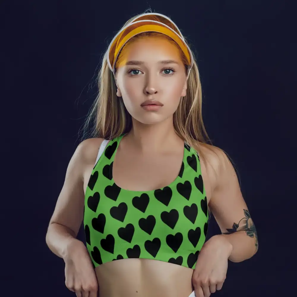 Hearts Sports Bra
