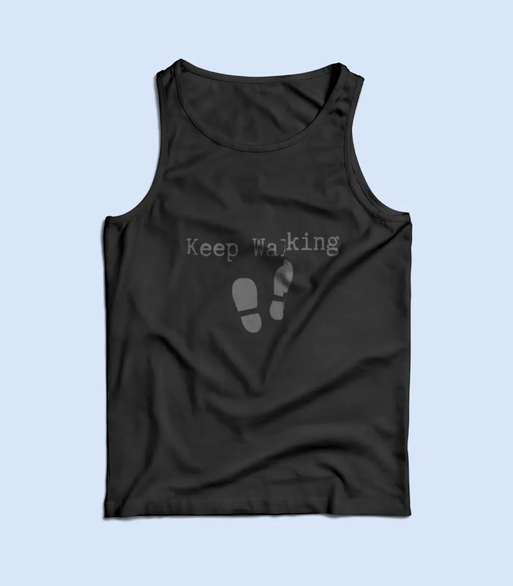 keep walking men vest