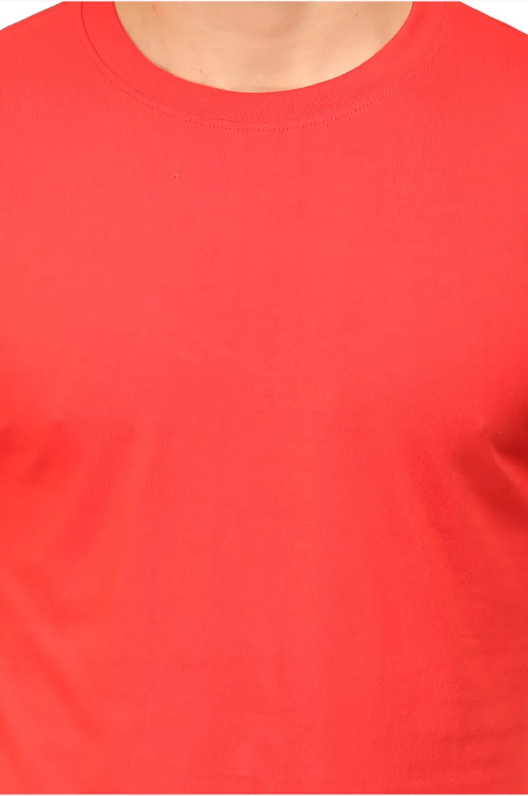 fabric of red T-shirt Super Combed Cotton