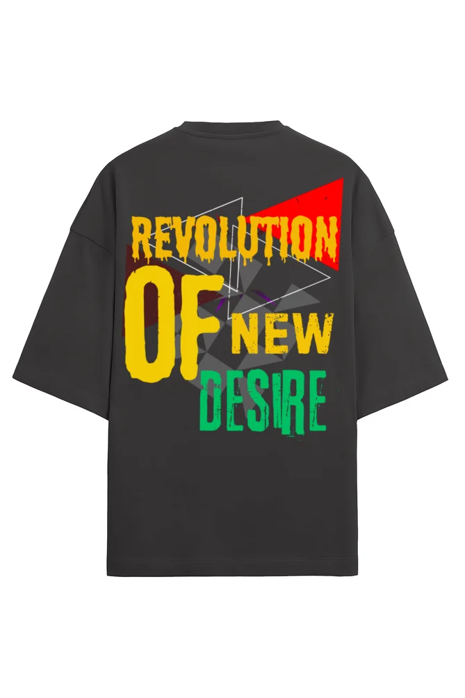 Revolution Unisex Drop Shoulder Oversized Terry T-shirt