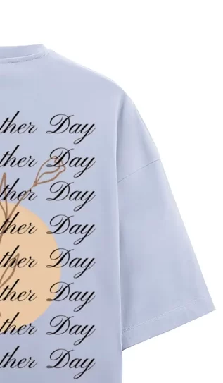 Just Another Day Unisex Oversized Terry T-shirt Lavender