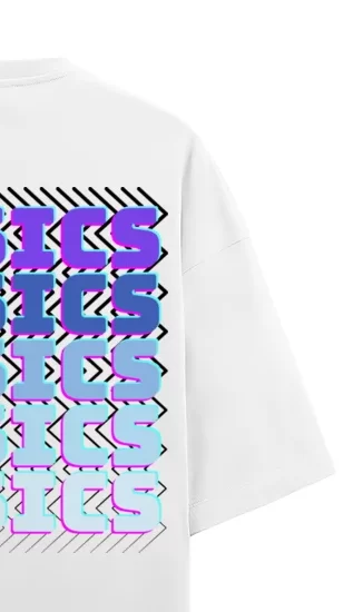 Basics Drop Shoulder Oversized Terry T-shirt