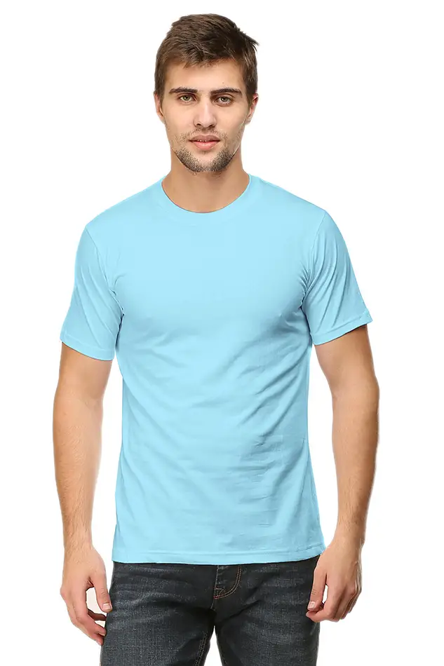 Baby Blue Color Tshirt