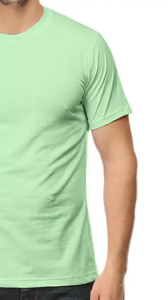 Men Super Combed Cotton T-shirt Jade - Image 2