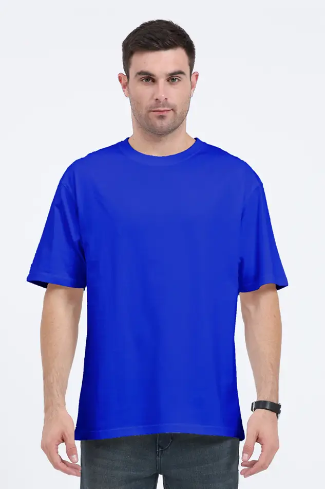 Unisex Oversized Classic T-shirt Royal Blue