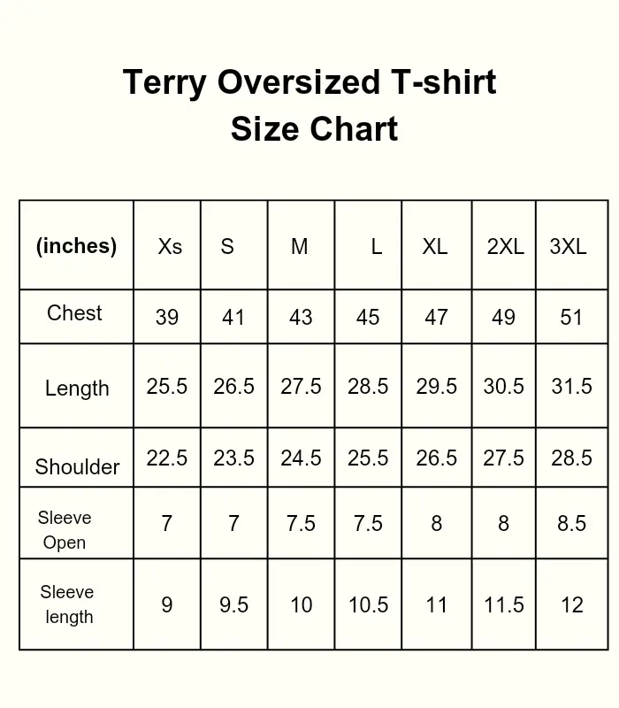 Wolf Drop Shoulder Oversized Terry T-shirt - Image 3