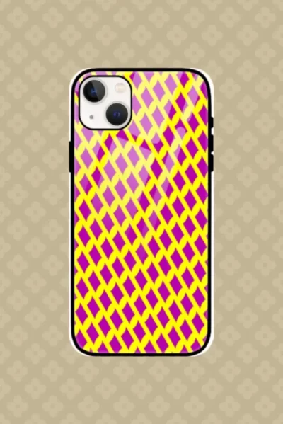 Yellow Rani iPhone 13 Back Cover Mobile Glass Case