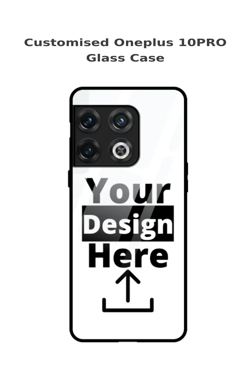 Customised Oneplus 10Pro Mobile Back Cover Glass Case - Image 1