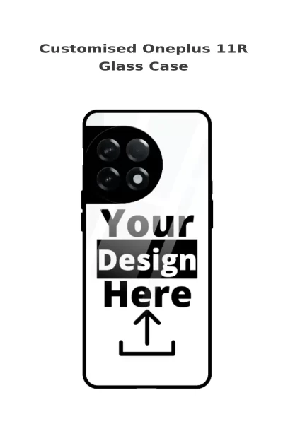 Customised OnePlus 11R Mobile Back Cover Glass Case