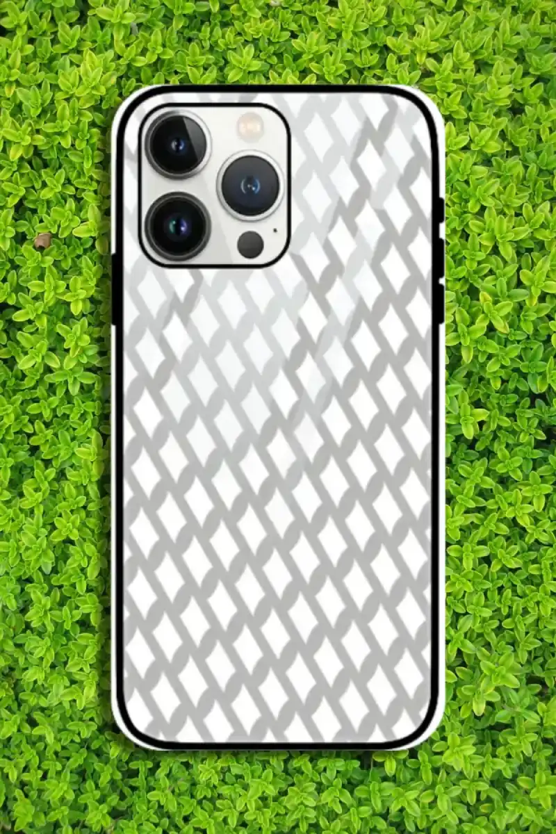 Grey iPhone 13 Pro Mobile Glass Case - Image 1