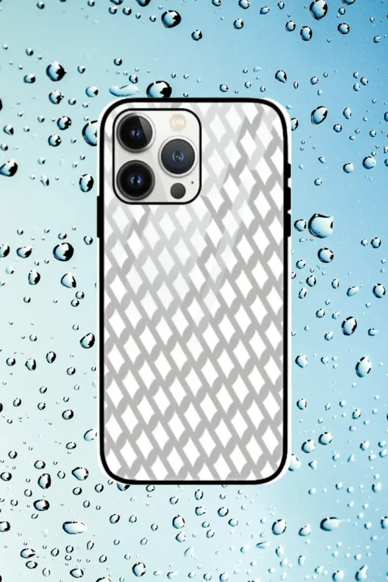 Grey iPhone 13 Pro Max Mobile Glass Case - Image 1