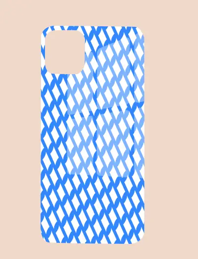 Blue iPhone 15 Pro Max Mobile Back Cover Glass Case - Image 2