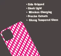 Raspberry iPhone 15 Pro Mobile Back Cover Glass Case - Image 3