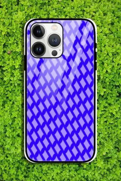 Purple iPhone 13 Pro Mobile Glass Case