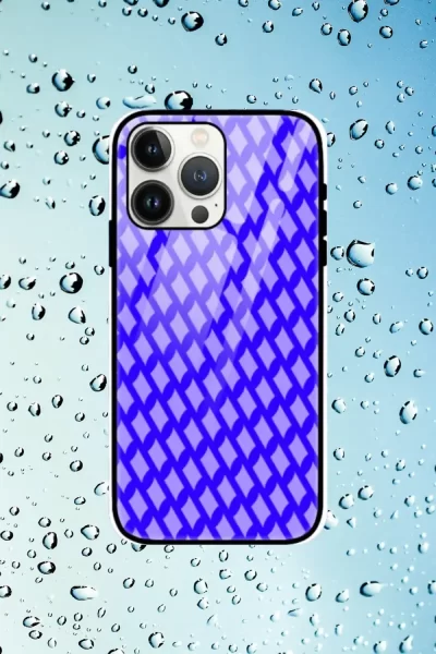 Purple iPhone 13 Pro Max Mobile Glass Case