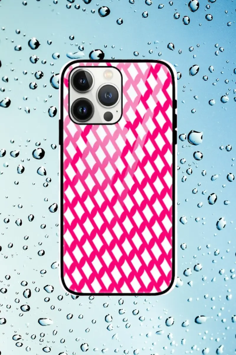 Raspberry iPhone 13 Pro Max Mobile Glass Case - Image 1