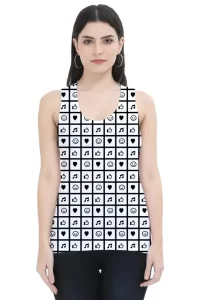 Smileys Women Printed Tank Top