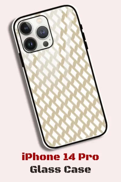 Mud iPhone 14 Pro Back Cover Mobile Glass Case