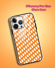Saffron iPhone 15 Pro Max Mobile Back Cover Glass Case