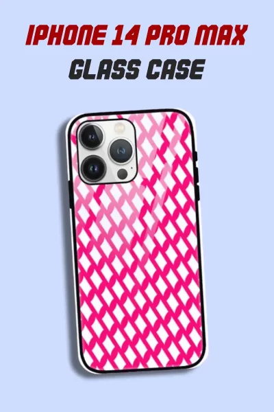 Raspberry iPhone 14 Pro Max Back Cover Mobile Glass Case